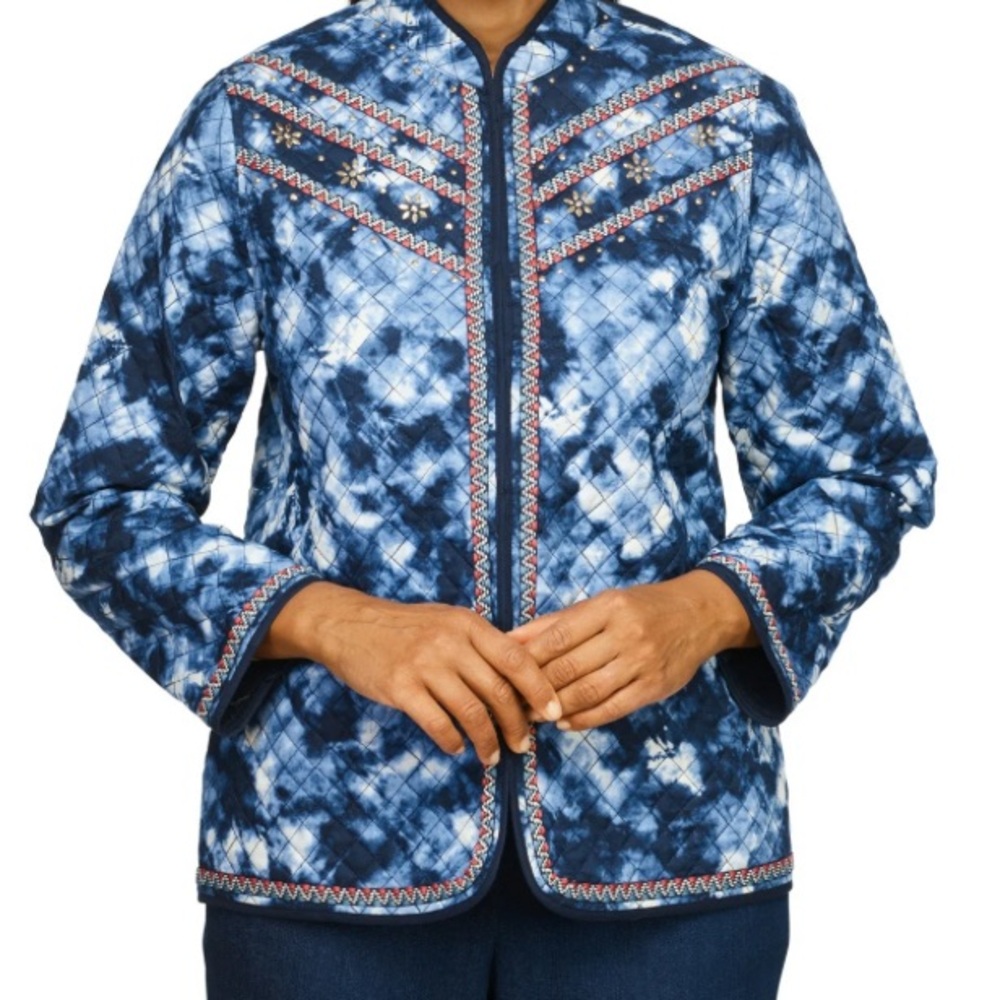 NWOT Alfred Dunner Quilted Jacket